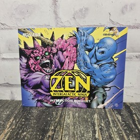 ZEN Intergalactic Ninja - NES Nintendo 1993 Near Complete Tested 