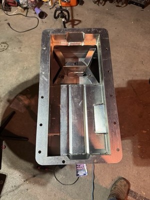 15-790 For Ford 4.6L 5.4L Baffled Front Sump Pan For Engine Swap