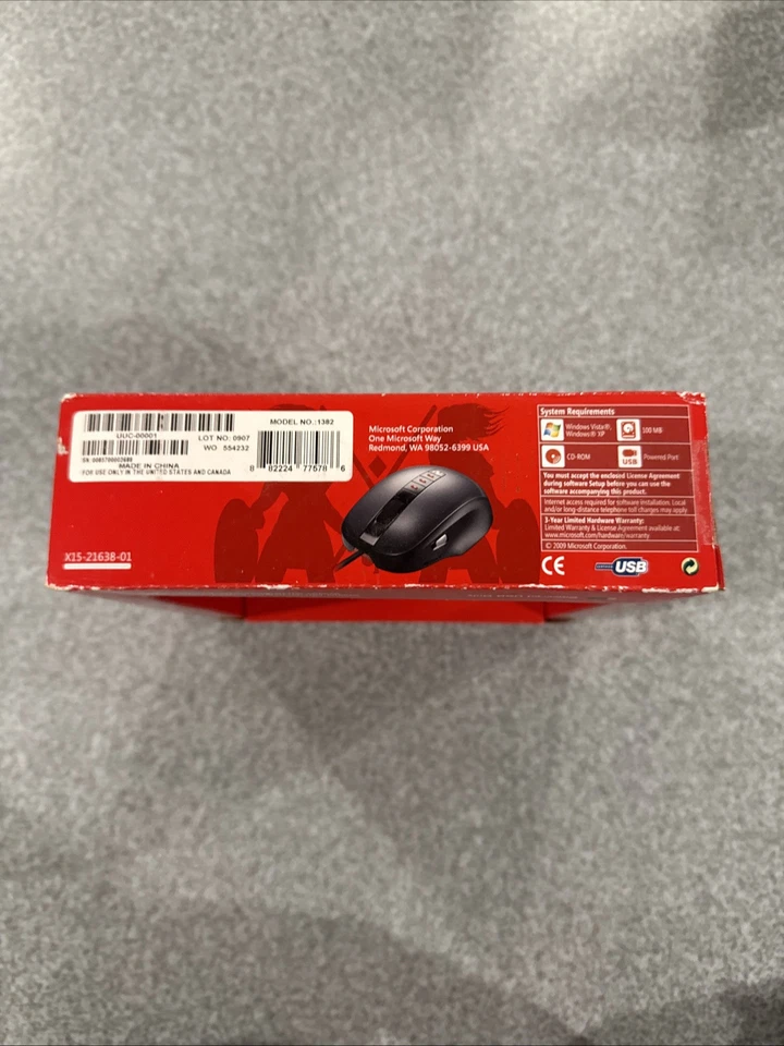 Microsoft Sidewinder X3 Gaming Mouse 2000 Dpi Laser - Image 3 of 4