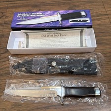 Gil Hibben Old West Fixed Blade Tactical Hunting Boot Knife w/Sheath GH5047
