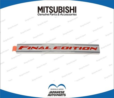 Original Mitsubishi Lancer Evolution 10 Final Edition Emblem-Abzeichen...