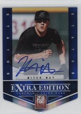 2012 Elite Extra Edition Status Blue Die-Cut Signatures 32/50 Mitch Nay Auto 2d8