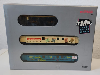 Märklin 84189  HO TME Wagenset ''Trans Music Express''   OVP
