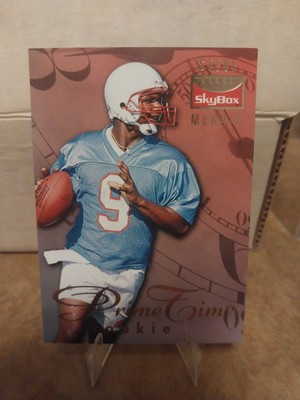 Steve McNair 1995 SkyBox Premium Prime Time Rookies #PT4 Houston Oilers