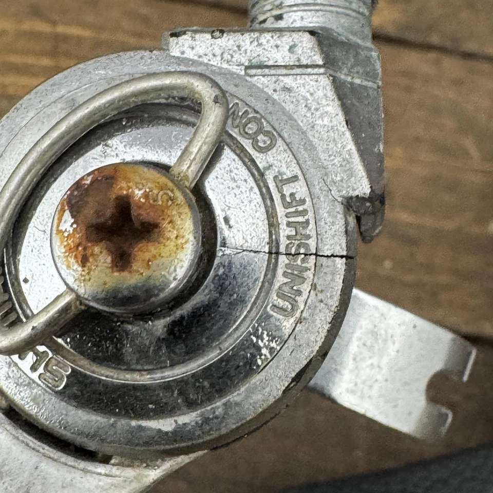 Vintage Shimano SL-AT50 Thumb Shifters Pair UniShift 80s MTB Bike 175g - Image 4 of 4