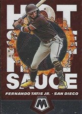 2021 Panini Mosaic #HS5 Fernando Tatis Jr. Hot Sauce