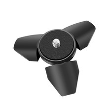 Auto Collapsible Mini Stand 1/4 Thread Mount Metal Base For Photography Tools