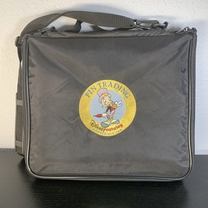 Disney Catalog JIMINY CRICKET Pin Book Pinocchio Pin Trader Rare Trading Bag