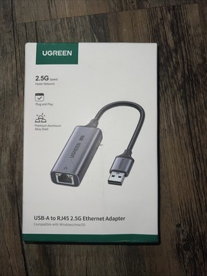 UGREEN USB-A to RJ45 Ethernet Adapter 2.5g