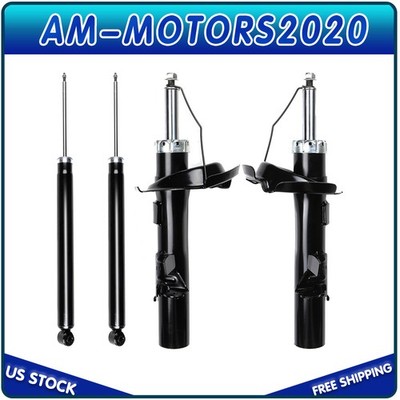 Front Rear Struts Damper Shocks For 2012-2013 FORD FOCUS Titanium SE S ELECTRIC