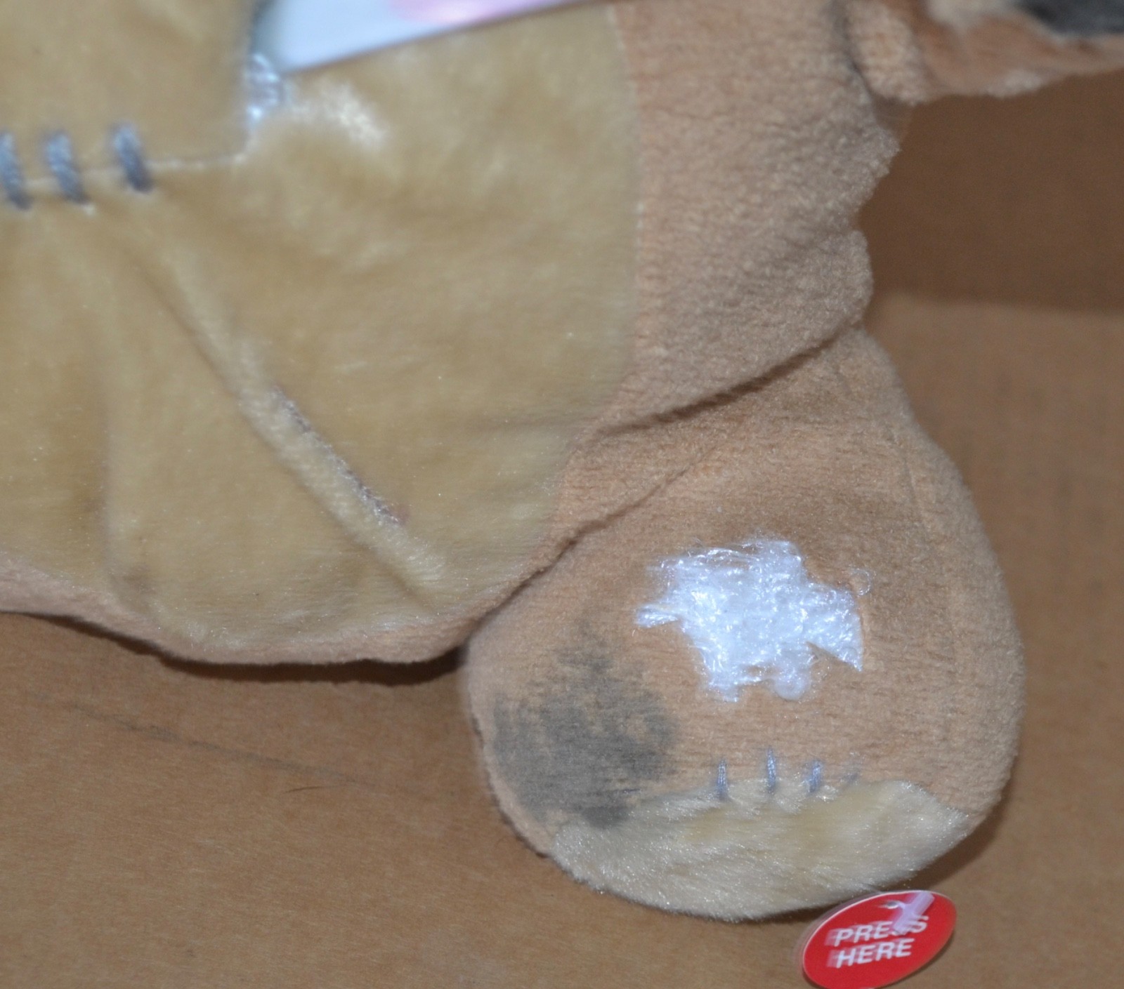 Spirit Halloween Tekky Toys Deady Bear 2012 Animatronics (NOT WORKING)