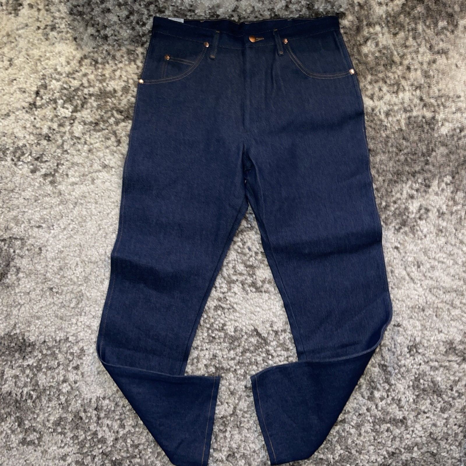 Wrangler Jeans Mens 36x34 Cowboy Cut Rodeo Rigid Denim Western Relaxed Fit NWOT thumbnail 7