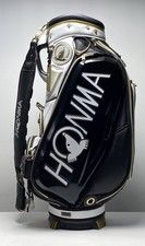 Honma Team Honma Staff Bag White 5-Way Divide Single Strap Golf Bag