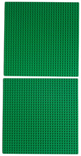 2x Lego City Town Wiese Platten Bauplatte Grundplatte 32x32 große Platte Grün