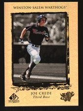 1999 UD SP Top Prospects #33 - Joe Crede - Winston-Salem Warthogs  99-525