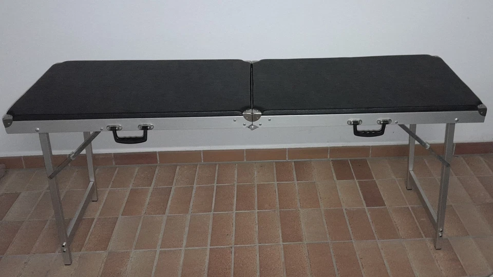 Mobile Kofferliege Massageliege Behandlungsliege Liege aus Praxisauflösung - Bild 2 von 4