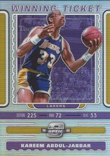 Kareem Abdul-Jabbar 2019-20 Panini Contenders Optic Winning Tickets Insert Card
