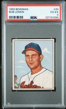 Top 10 Bob Lemon Baseball Cards 24