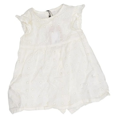 Zeeman, Kleid, Größe: 80, Weiß, Baumwolle, Sonstiges, Mädchen #Svu