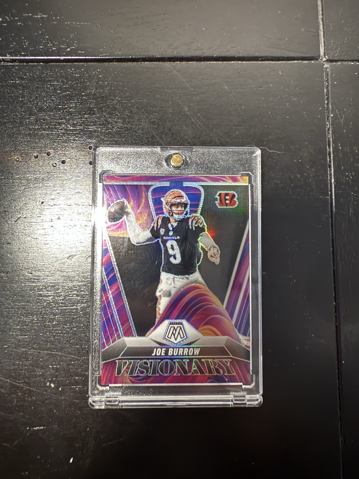 2025 Panini Mosaic Joe Burrow Visionary Case Hit