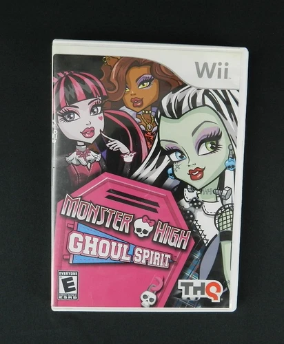 Monster High: Ghoul Spirit (Nintendo Wii, 2011) – Tested & Working