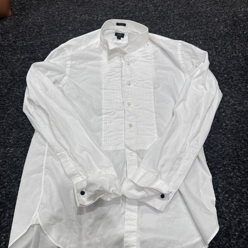 J.Crew, Ludlow 120’s 2Ply Tuxedo Shirt men’s Large trendy aesthetics