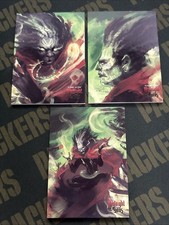 2023 Fleer Midnight Sons Ultra Shades Doctor Voodoo 3 Card Set US-7 US-8 US-9