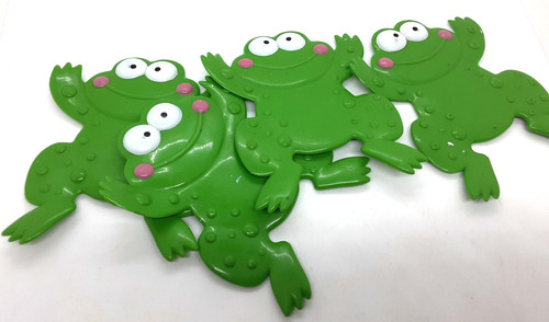 4 Vintage Bath Tub Treads Frog Kids