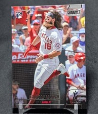 Brandon Marsh Rookie RC 2022 Topps Stadium Club Card #271 LA Angels/Phillies. rookie card picture