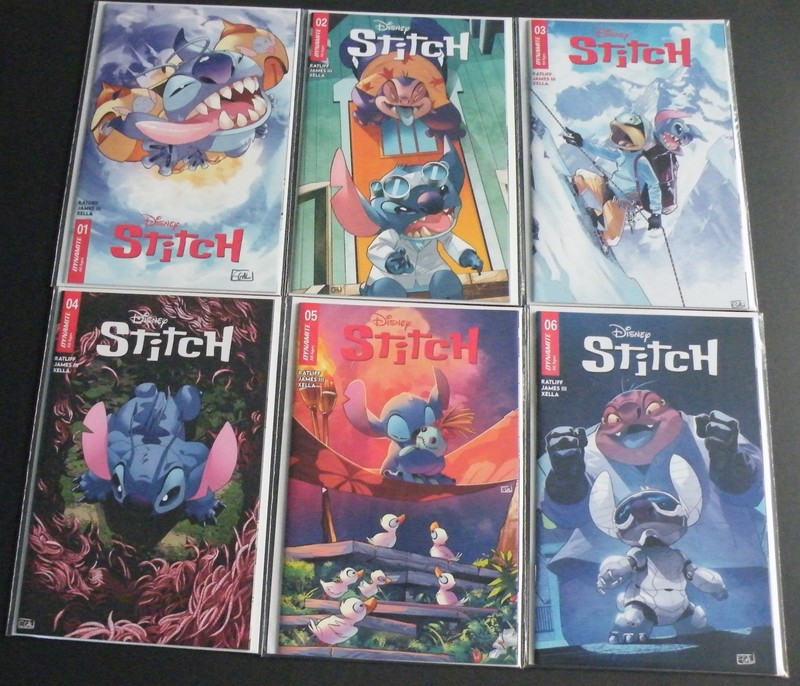 Stitch #1 - 6 (Dynamite) Set 1st Print Near Mint