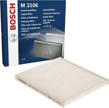 Genuine Bosch 1987432106 Cabin Pollen Filter Fits Ford KA Fiat Panda Abarth 500