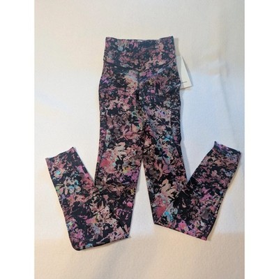 Lululemon Base Pace HR Tight 31  Floral Multi-Color Leggings Size 2 NWT SKU 210