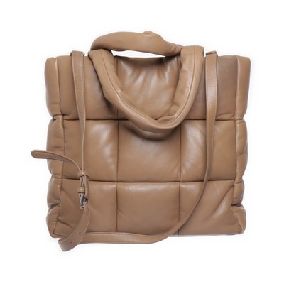 Stand Studio, Handtasche, Damen, Leder, Beige, 36, 11, 34 cm #3VR