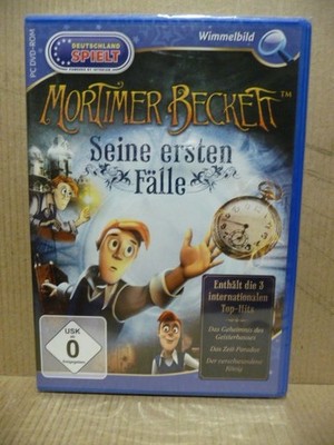 PC DVD -ROM '' Mortimer Beckett - Seine ersten Fälle '' - NEU in OVP