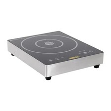 Induction Hob Buffalo Touch Control Single 3kW Ceramic Top DF825 Catering