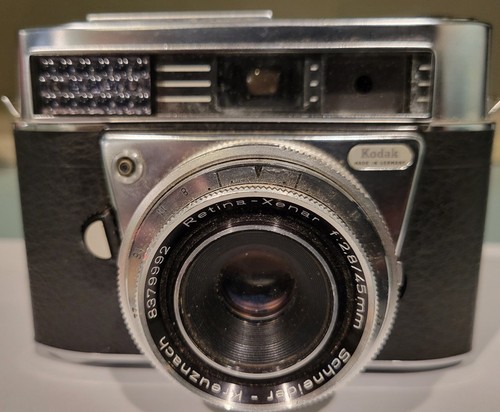 Kodak Retina IIF 35mm Film Rangefinder Camera Schneider Xenar 45mm f2.8 Germany 