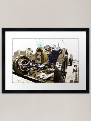 Type 37A 1929 Framed Art Print Framed Wall Art Poster Canvas Print Picture