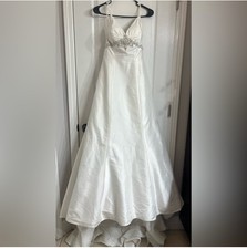 Jasmine Couture Wedding Dress Bridal Size 8 EUC- Excellent Condition