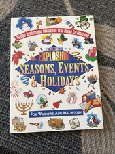 Art Explosion 15,000 Clip Art Images Seasons Events Holidays.