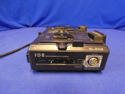 IDX VL-2PLUS 2-Channel Fast Charger for V-Mount