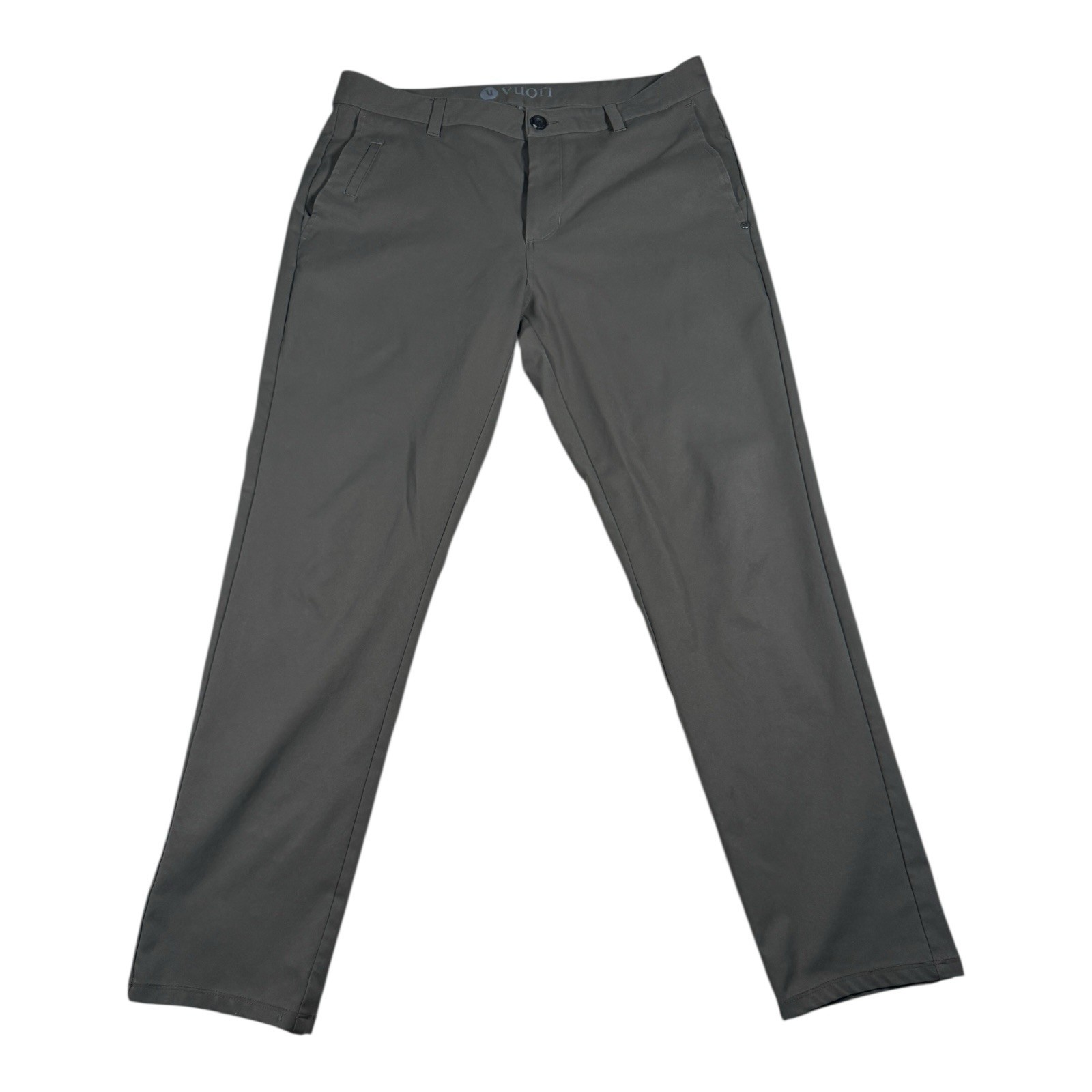 Vuori Cascade Tech Chino Pant 32 Olive Stretch Mens