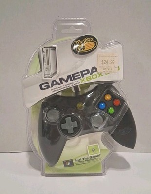 Mad Catz Control Pad Pro Xbox 360 Black Gamepad 4E w/ Vibration NEW (2005)