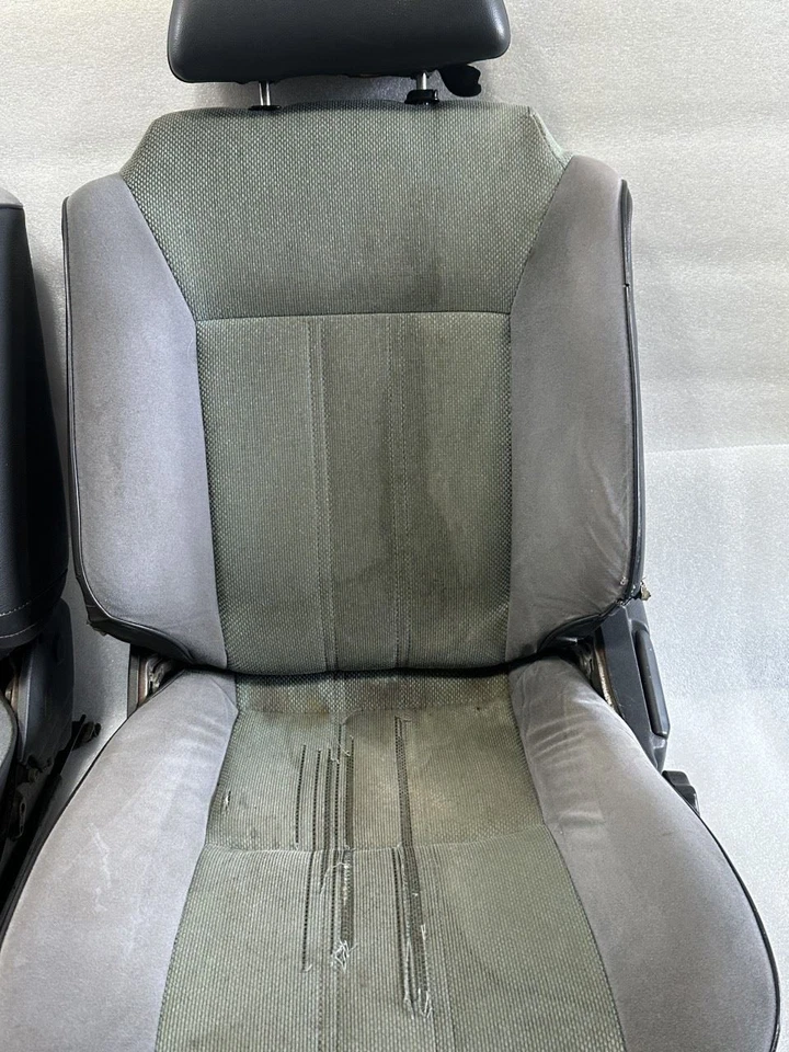 1986 1987 1988 1989 TOYOTA CELICA ST DRIVER PASSENGER FRONT SEATS COUPE GRAY Foto 4 de 4