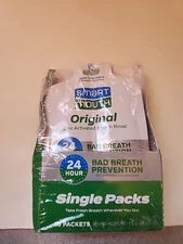 SmartMouth Activated Mouthwash Rinse 24-Hour Relief Fresh Mint 0.4 fl oz 10 Pack