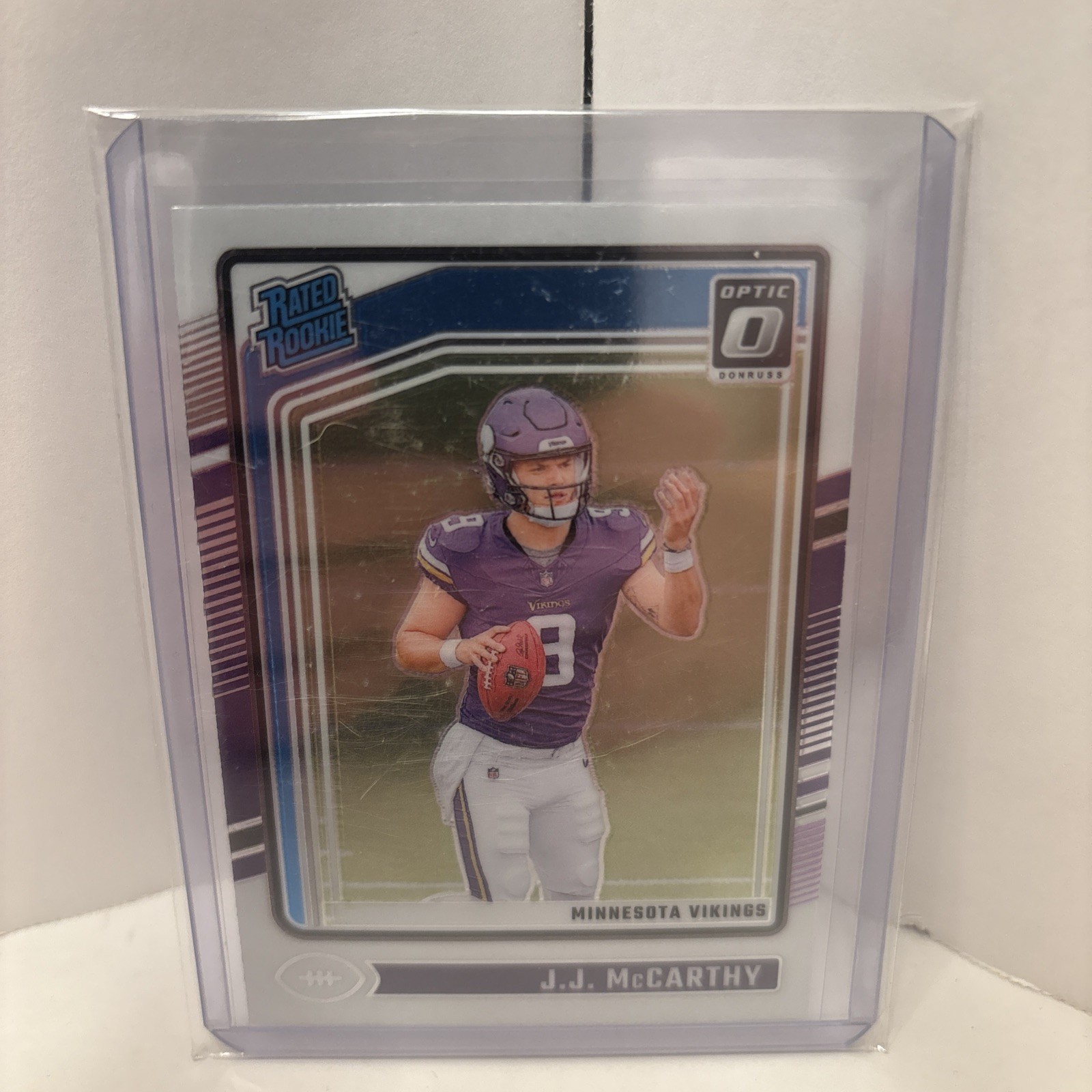 2024 Donruss Optic #235 J.J. McCarthy Holo