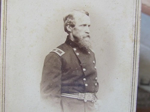 23rd Pennsylvania Infantry General David Bell Birney cdv photo by Mathew Brady