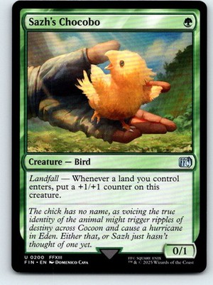 Sazh's Chocobo | 200 Uncommon | FINAL FANTASY | Magic