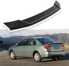 For 2009-2013 Toyota Corolla R - Style Glossy Black High Kick Trunk Spoiler Wing