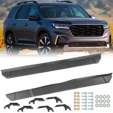 600lbs Running Boards Black For 2023 2024 2025 Honda Pilot Side Steps Nerf Bar