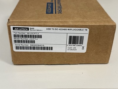 ModScan - Advantech/B+B Smartworx USOPTL4 USB to Isolated RS-422/485 NEW